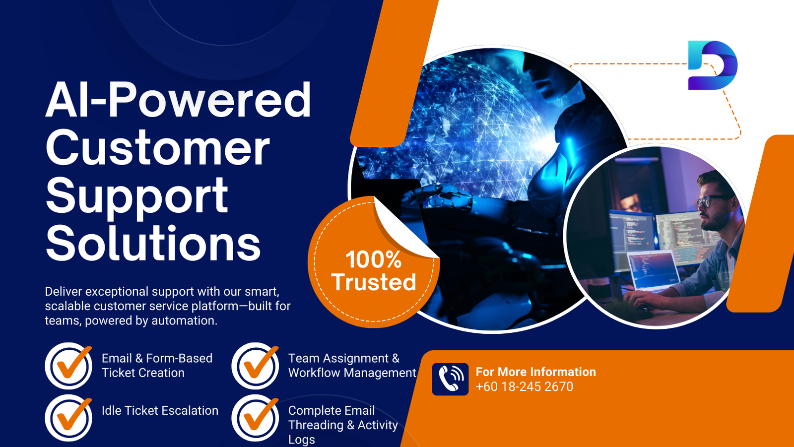 SmartHelp Desk – AI-Ready SaaS Customer Service Solution