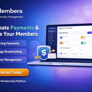 Membera – Smart Membership Management with Automated Payments & Messaging