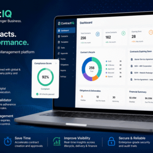 ContractIQ — Intelligent Contract Lifecycle & Compliance Platform